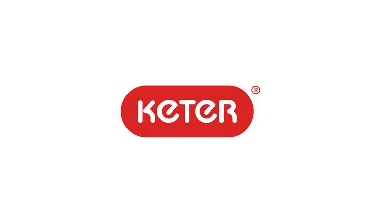 Keter Store It Out Midi 880L Garden Storage Box: Durable, Stylish Brown Outdoor Organizer for Bins & Tools